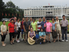 Mr Heaven Ngo and his group