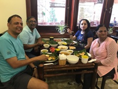 Mr Sekar and family