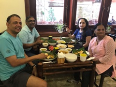 Mr Sekar and family
